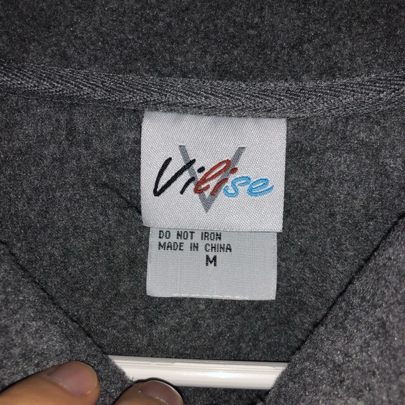 Fuzzy Zip Up Sweater - Picture 3 of 3